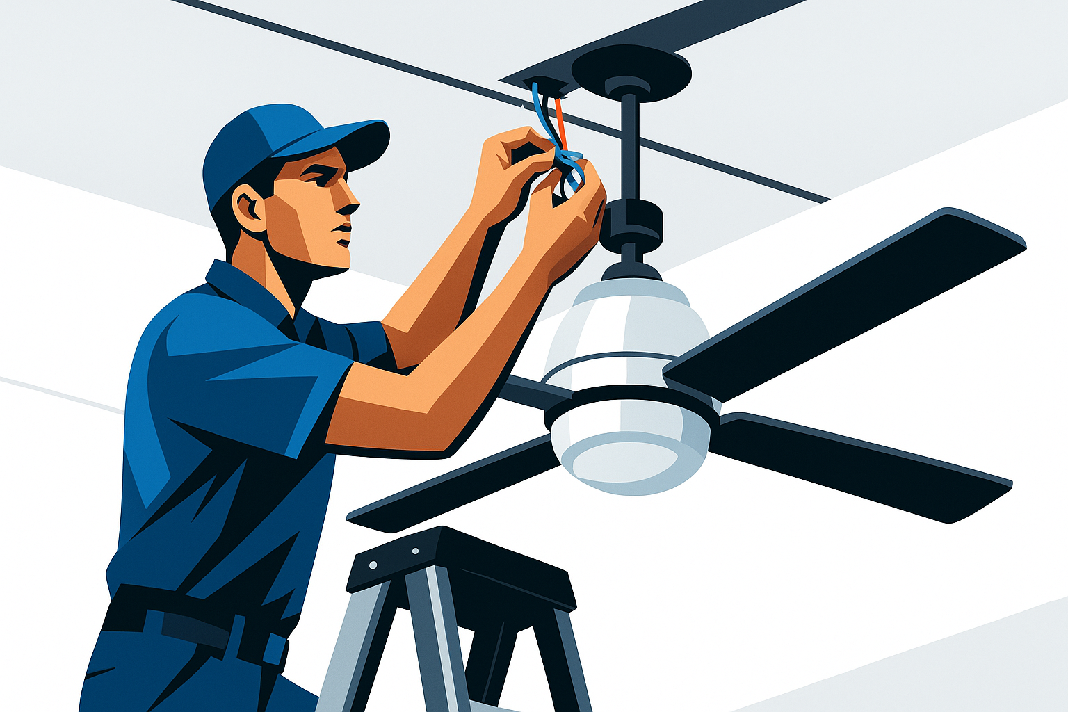 Professional Ceiling and Wall Fan Installation in Abu Dhabi